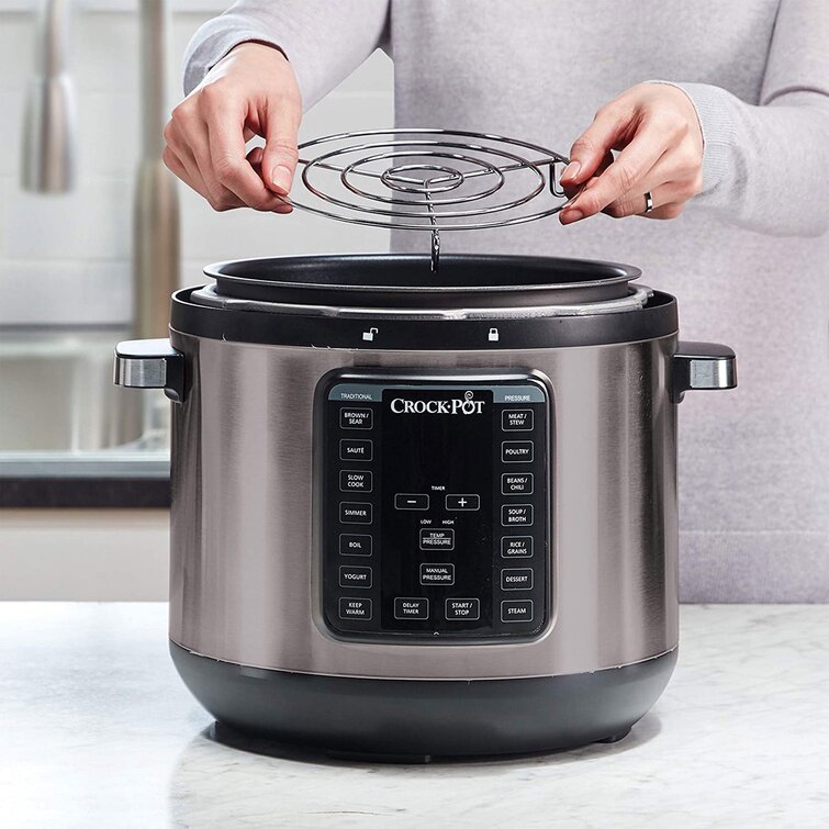 Crock pot 8 qt best sale express cooker